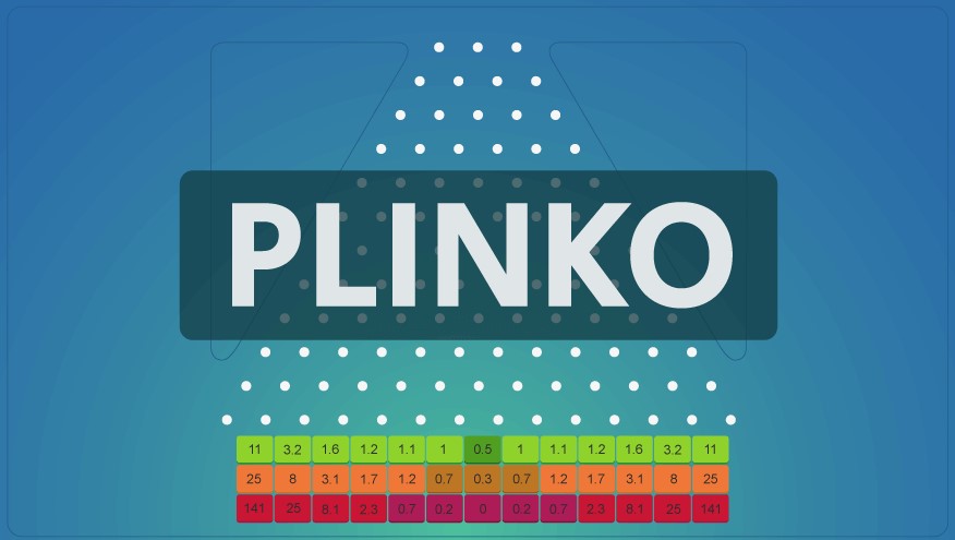 Plinko kazino lošimo žaidimas.